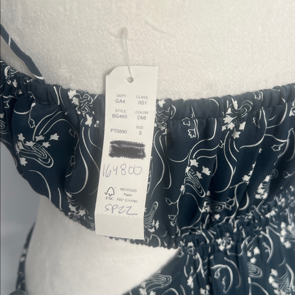 NWT / J.crew Cutout drapey dress in starry swirl - Picture 5 of 5